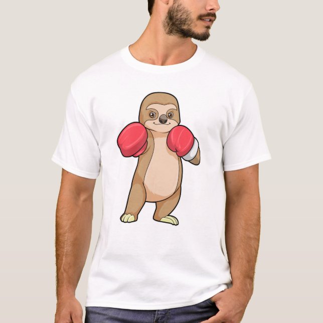 Camiseta Slots as Boxer con guantes de boxeo (Anverso)