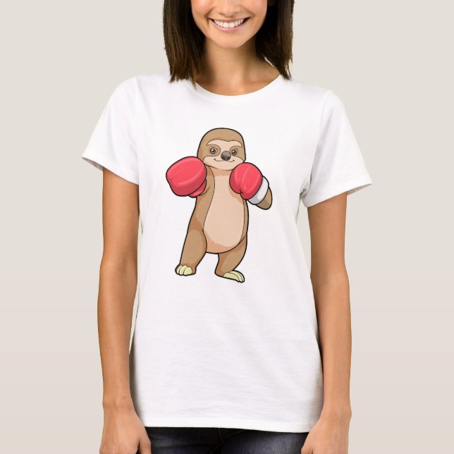 Camiseta Slots as Boxer con guantes de boxeo (Anverso)