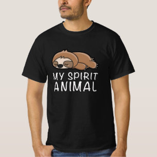 Camiseta Slots Lazy Sloths Animal Cansados Idea de regalo d