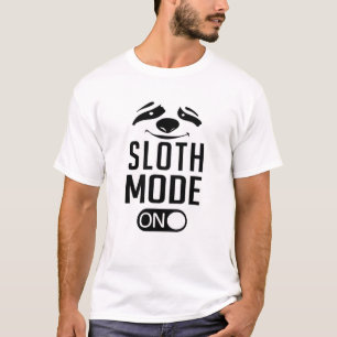 Camiseta Slots Lazy Sloths Animal Dormir Cansado Gracioso r