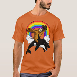 Camiseta Slots monta un caballo de orcas de ballena