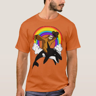 Camiseta Slots monta un caballo de orcas de ballena