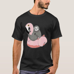 Camiseta Slots On Flamingo Lazy Outfit Procrastinator