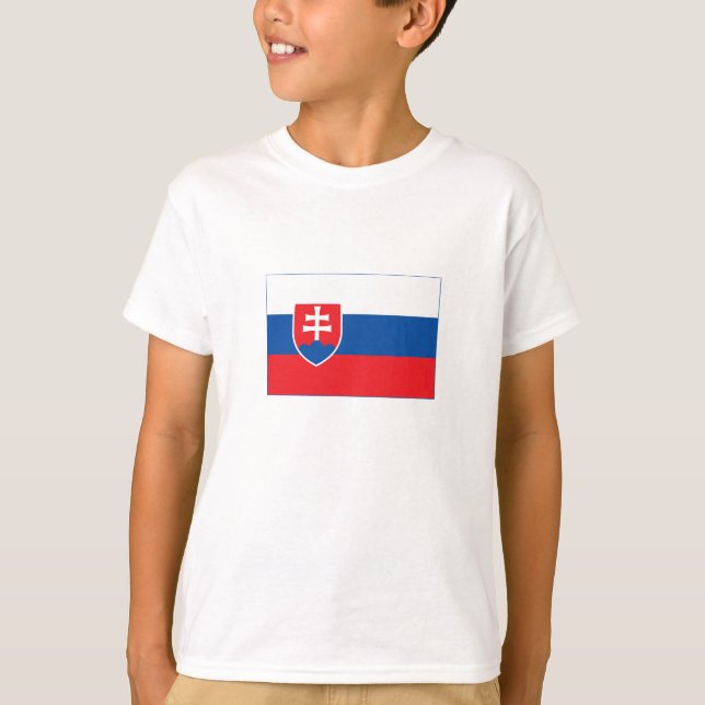 Camiseta Slovakia Flag (Anverso)