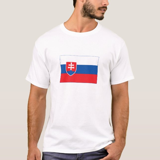 Camiseta Slovakia Flag (Anverso)