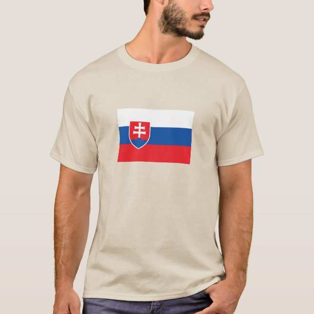 Camiseta Slovakia Flag (Anverso)
