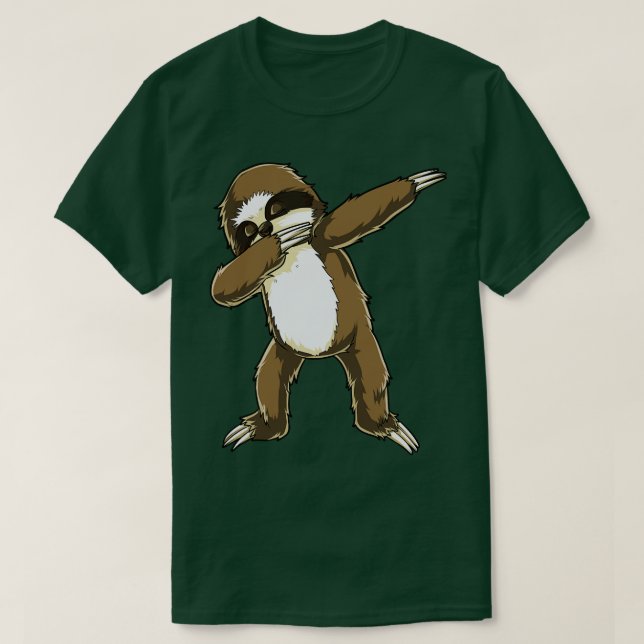 Camiseta Slove Dabbing Gracioso Animal Dab Dance Gifts (Diseño del anverso)