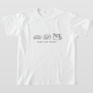 Camiseta Slow and Steady Kids T-Shirt