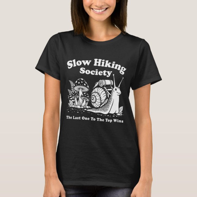 Camiseta Slow Hiking Society (Anverso)