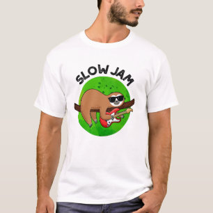 Camiseta Slow Jam Funny Music Animal Pun