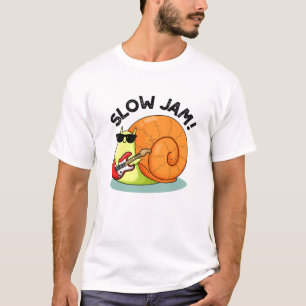 Camiseta Slow Jam Funny Music Snack Pun