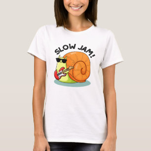 Camiseta Slow Jam Funny Music Snack Pun