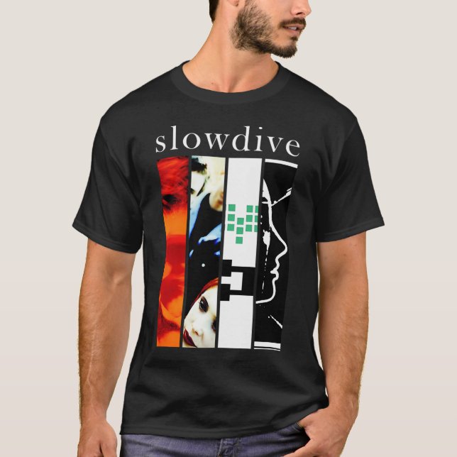 Camiseta Slowdive - Discografía (Anverso)