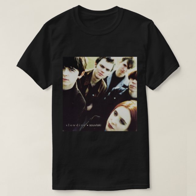Camiseta Slowdive - Souvlaki Album Cover Classic T-Shirt (Diseño del anverso)