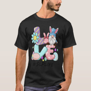 Camiseta Slp Cute Pascua Gnome Spring Love Gnomie