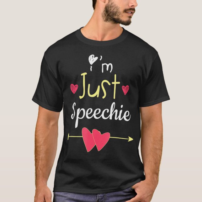 Camiseta SLP s Speech Language Pathologist gifts Speech The (Anverso)
