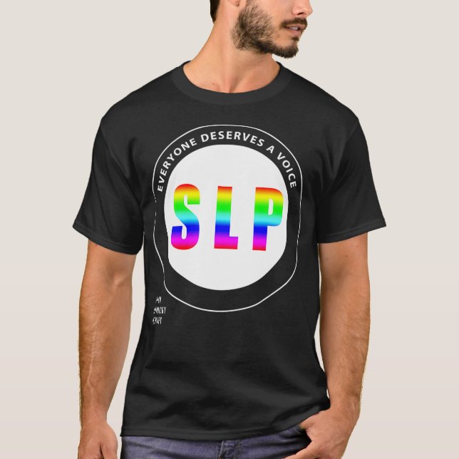 Camiseta SLP Shirt Speech Language Pathologist Speech Thera (Anverso)