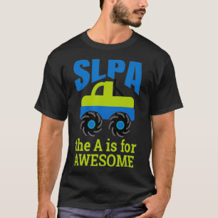 Camiseta SLPA Off Road Monster Camión para patólogo de voz