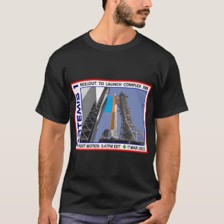 Camiseta SLS Artemis 1 Conmemoración de Rollout