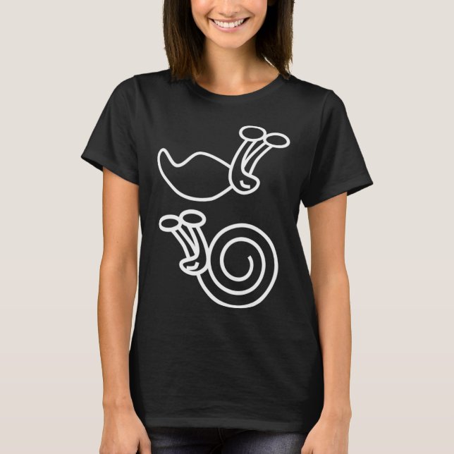 Camiseta Slug Cute Snail (Anverso)