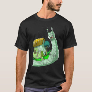 Camiseta Slug Trippy inspirado por caracoles psicodélicos R