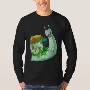 Camiseta Slug Trippy inspirado por caracoles psicodélicos R
