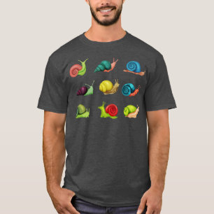Camiseta Slugs Garden Animal Gifts Gardener Snack