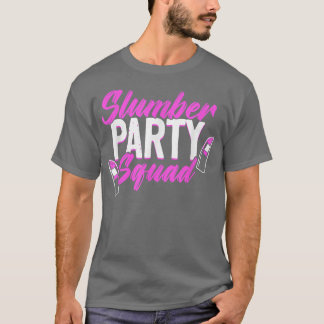 Camiseta Slumber Party Squad Sleepover Pajama Girls Night 