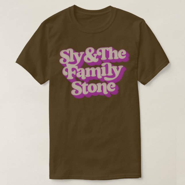 Camiseta Sly the Family Stone (Diseño del anverso)