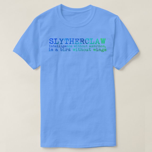 Camiseta Slytherclaw Quote  (Diseño del anverso)
