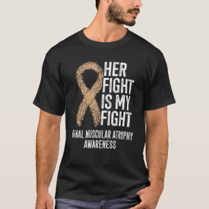 Camiseta SMA Su Lucha Es Mi Atrofia Muscular De La Columna