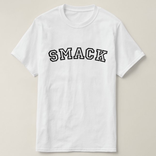 CAMISETA SMACK (Diseño del anverso)
