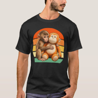 Camiseta Small But Brave Punch Monkey Art