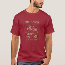 Camiseta Small Cheer and Great Welcome