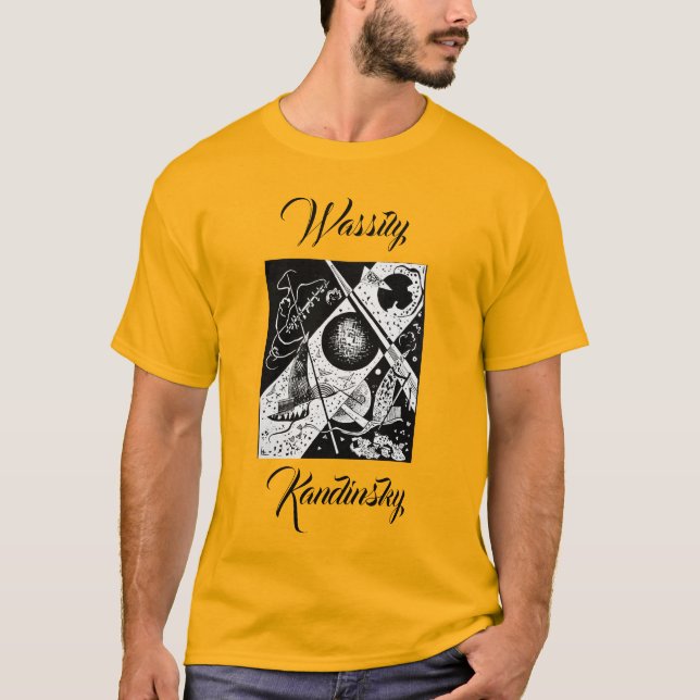 Camiseta Small Worlds VI - Wassily Kandinsky Name (Anverso)