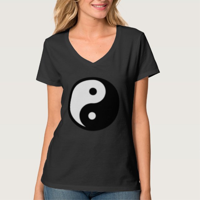 Camiseta Small Yin Yang, Tai chi, Qi gong, polarity, dualit (Anverso)