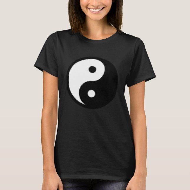 Camiseta Small Yin Yang, Tai chi, Qi gong, polarity, dualit (Anverso)