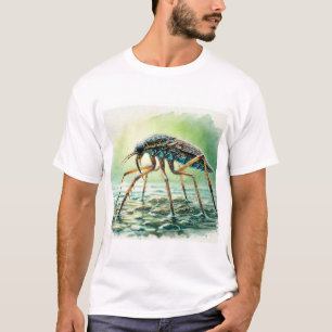 Camiseta Smaller Water Strider 130924IREF233 - Watercolor