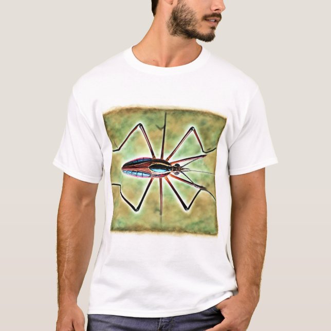 Camiseta Smaller Water Strider 230824IREF211 - Watercolor (Anverso)