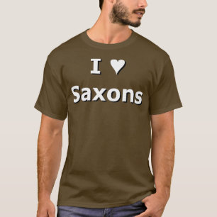 Camiseta SMandH 1028 Me encantan los sajones del corazón
