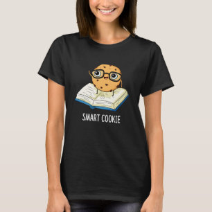 Camiseta Smart Cookie Funny Snack Pun Dark BG