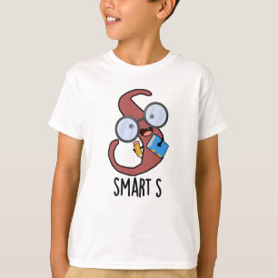 Camiseta Smart S Funny Alphabet Pun
