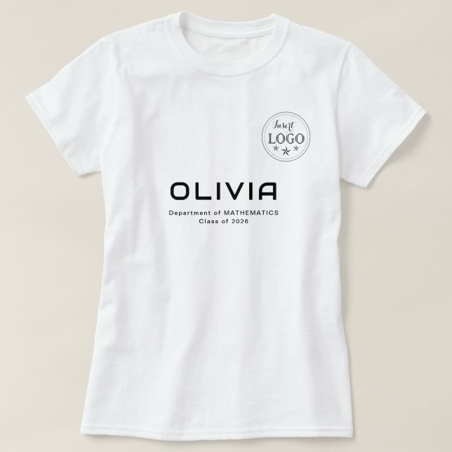 Camiseta Smart Style Academic Tee with Informative Print (Diseño del anverso)