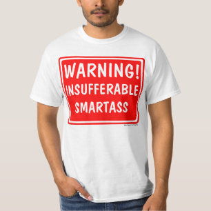Camiseta Smartass insufrible
