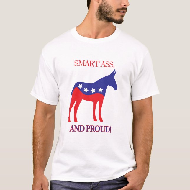Camiseta smartassandproud (Anverso)
