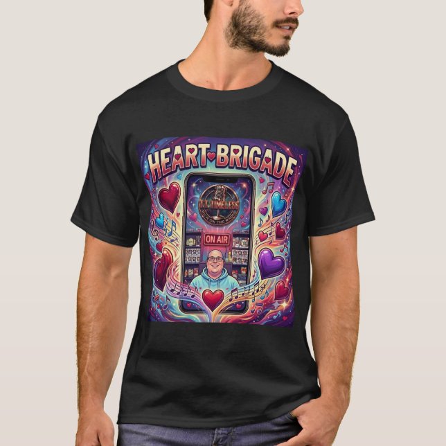 Camiseta Smartphone Heart Brigade (Anverso)