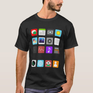 Camiseta Smartphone Mobile App Cell Phone Costume Halloween