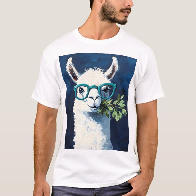 Camiseta Smarty Llama Chic (Anverso)