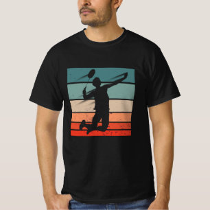 Camiseta Smash de salto del jugador de Badminton