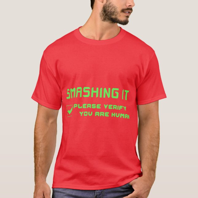 Camiseta Smashing Life family (Anverso)
